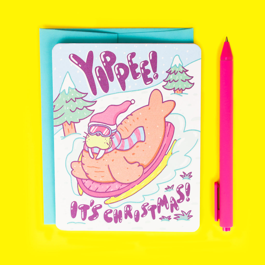 Yipee-Its-Christmas-Card-Turtles-Soup