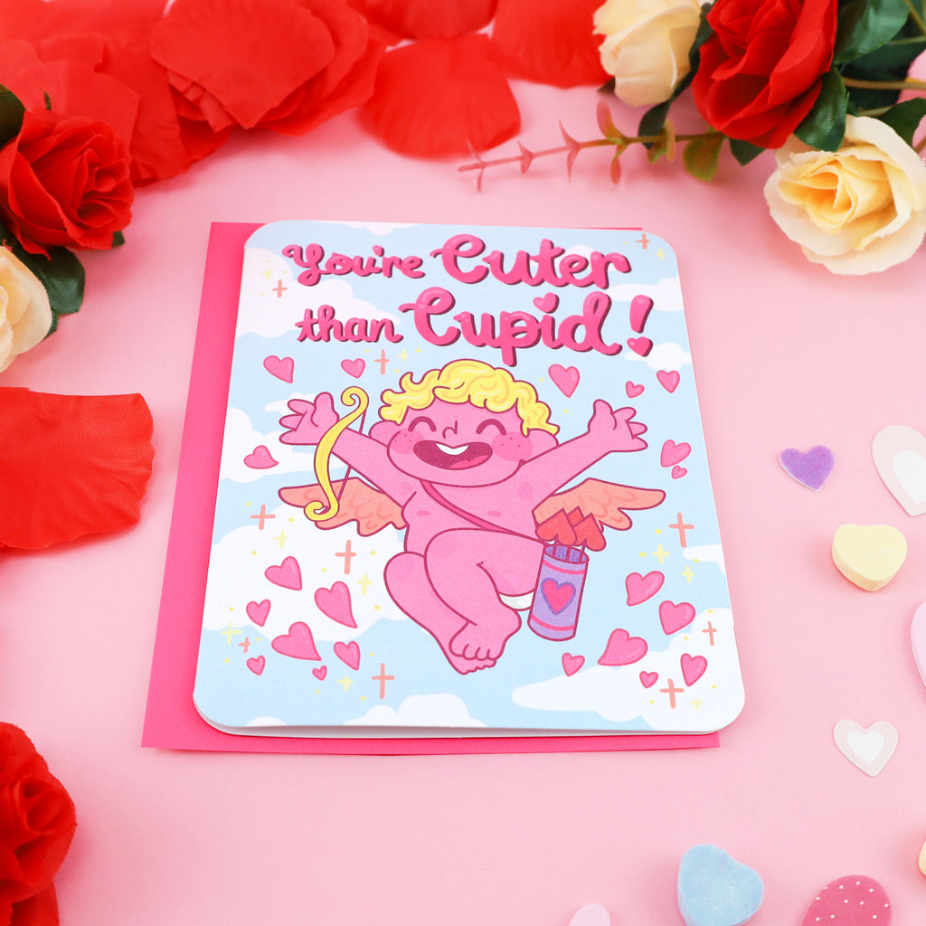 Youre-Cuter-Than-Cupid-Valentines-Day-Card-Funny-Cupid-Baby-Silly-Love-Card-Cute-Valentine-Alt-Zoomed