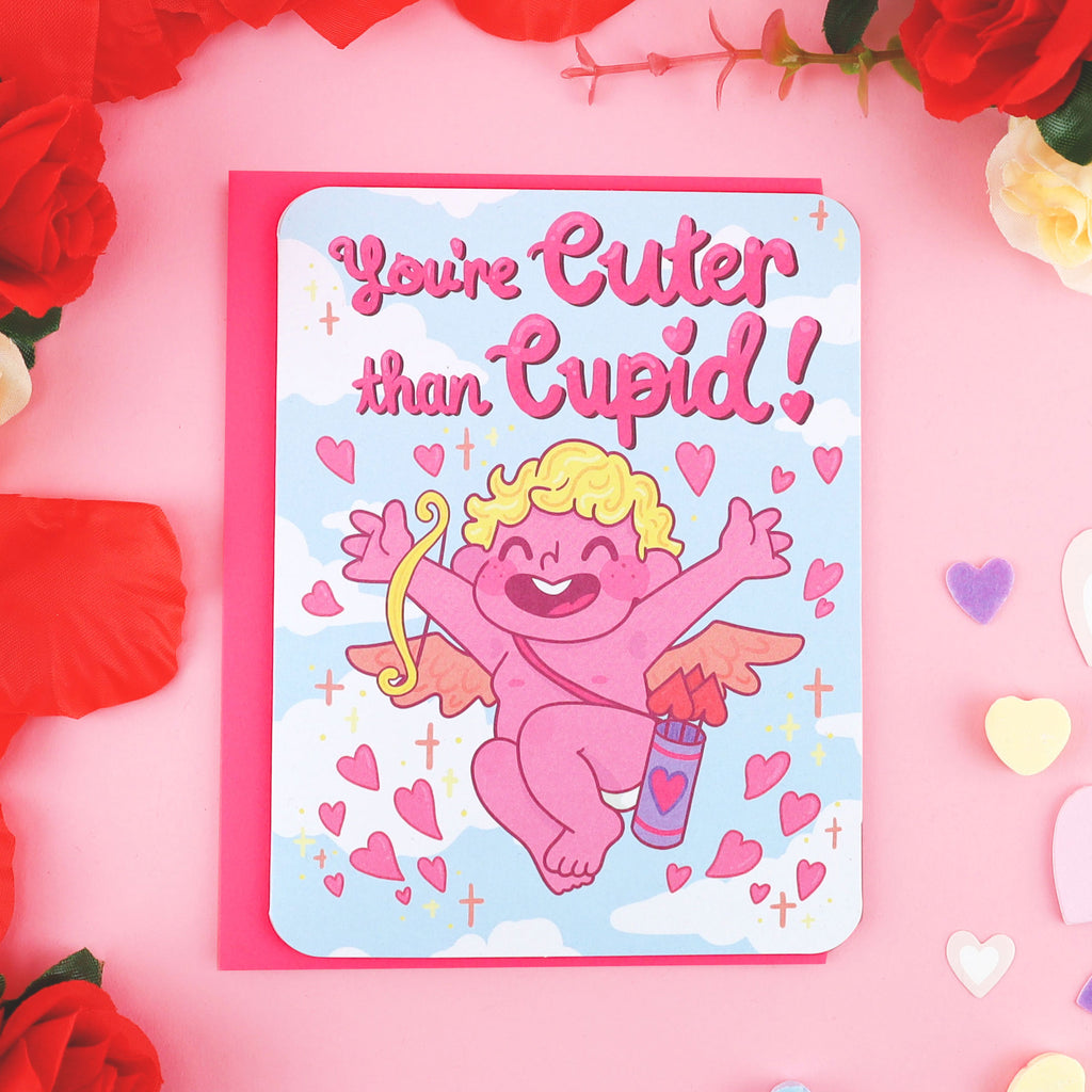 Youre-Cuter-Than-Cupid-Valentines-Day-Card-Funny-Cupid-Baby-Silly-Love-Card-Cute-Valentine-Alt-ZoomedYoure-Cuter-Than-Cupid-Valentines-Day-Card-Funny-Cupid-Baby-Silly-Love-Card-Cute-Valentine-Alt-Zoomed
