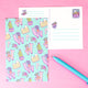 llama_holiday_christmas_cute_cactus_postcard_turtles_soup_postage_stationery_adorable_snow