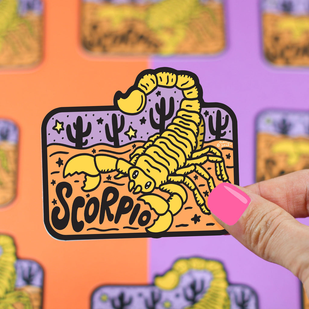 scorpio-zodiac-astrology-vinyl-sticker-scorpion-sign-water-bottle
