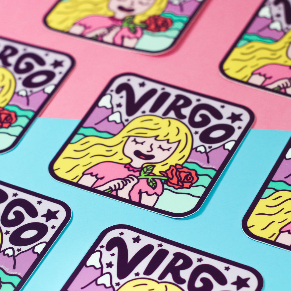 virgo-sticker-zodiac-astrology-horoscope-cute-art-square-decal