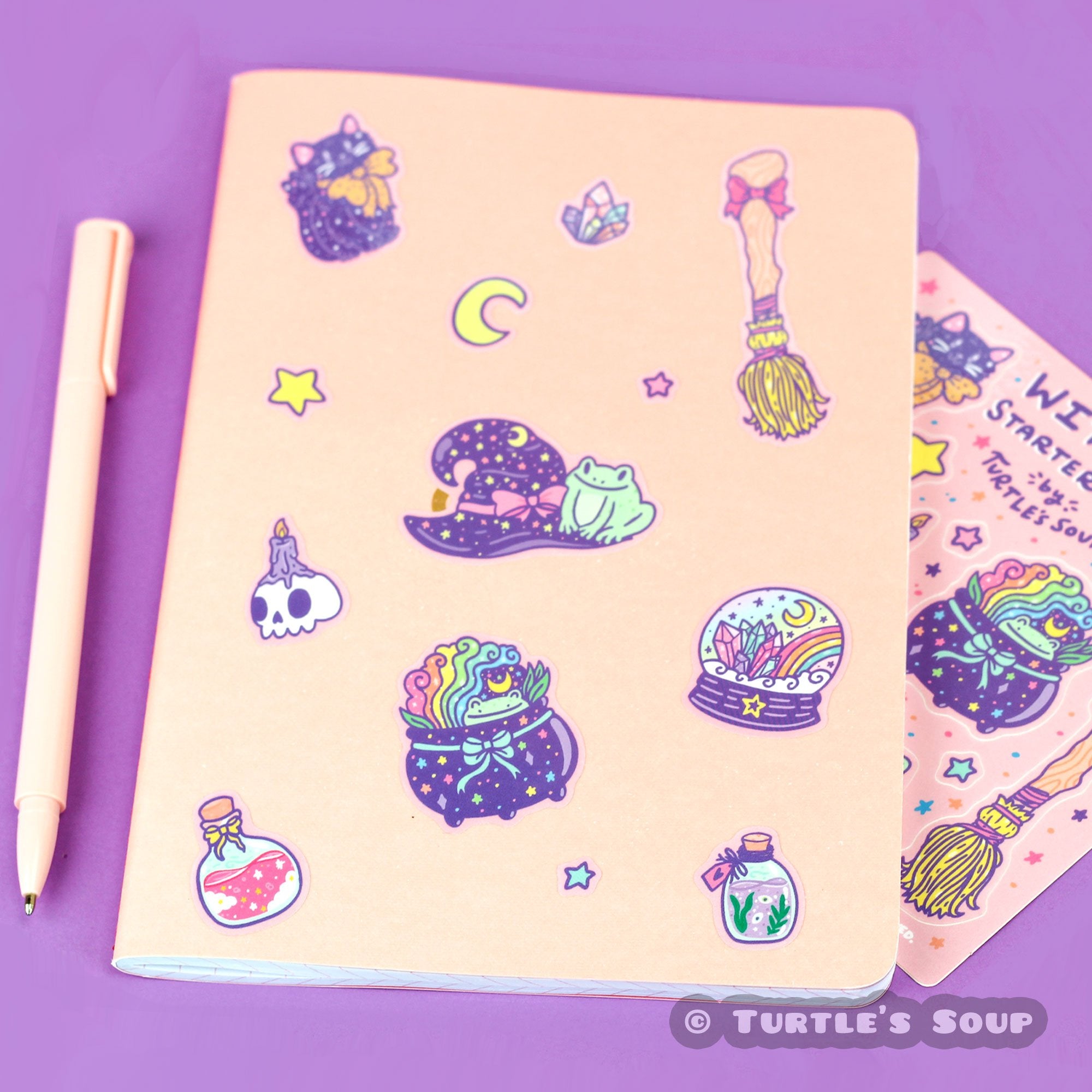 Witchy Starter Pack Vinyl Sticker Sheet – Turtle's Soup